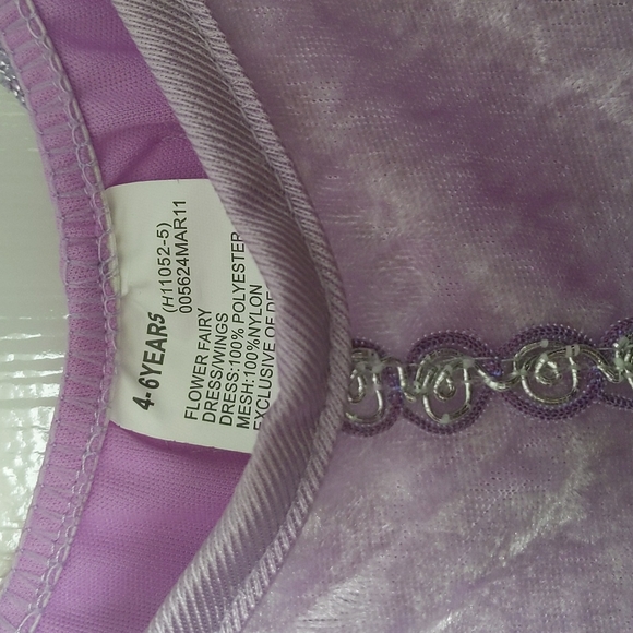 Flower Fairy costume include detachable wings - Picture 3 of 8